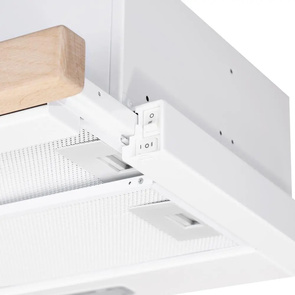 Okap Akpo WK-7 Light Wood Eco 60 Biały