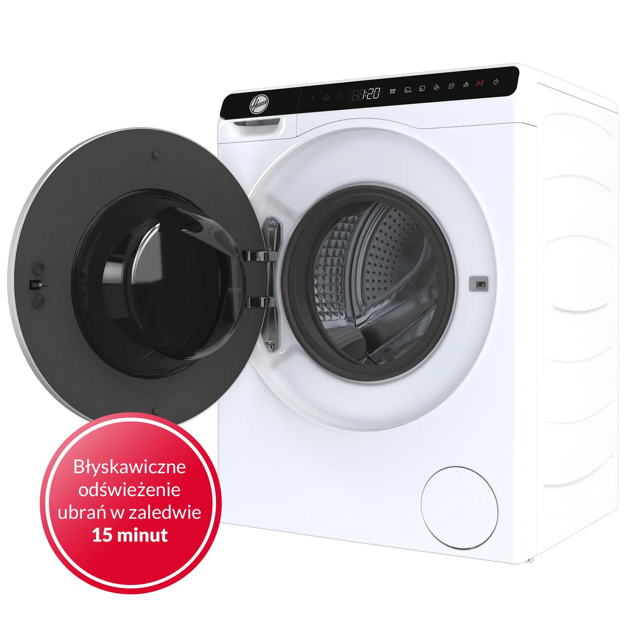 Pralka Hoover Mini OW50-BP12307-S Slim 5kg 1200obr/min