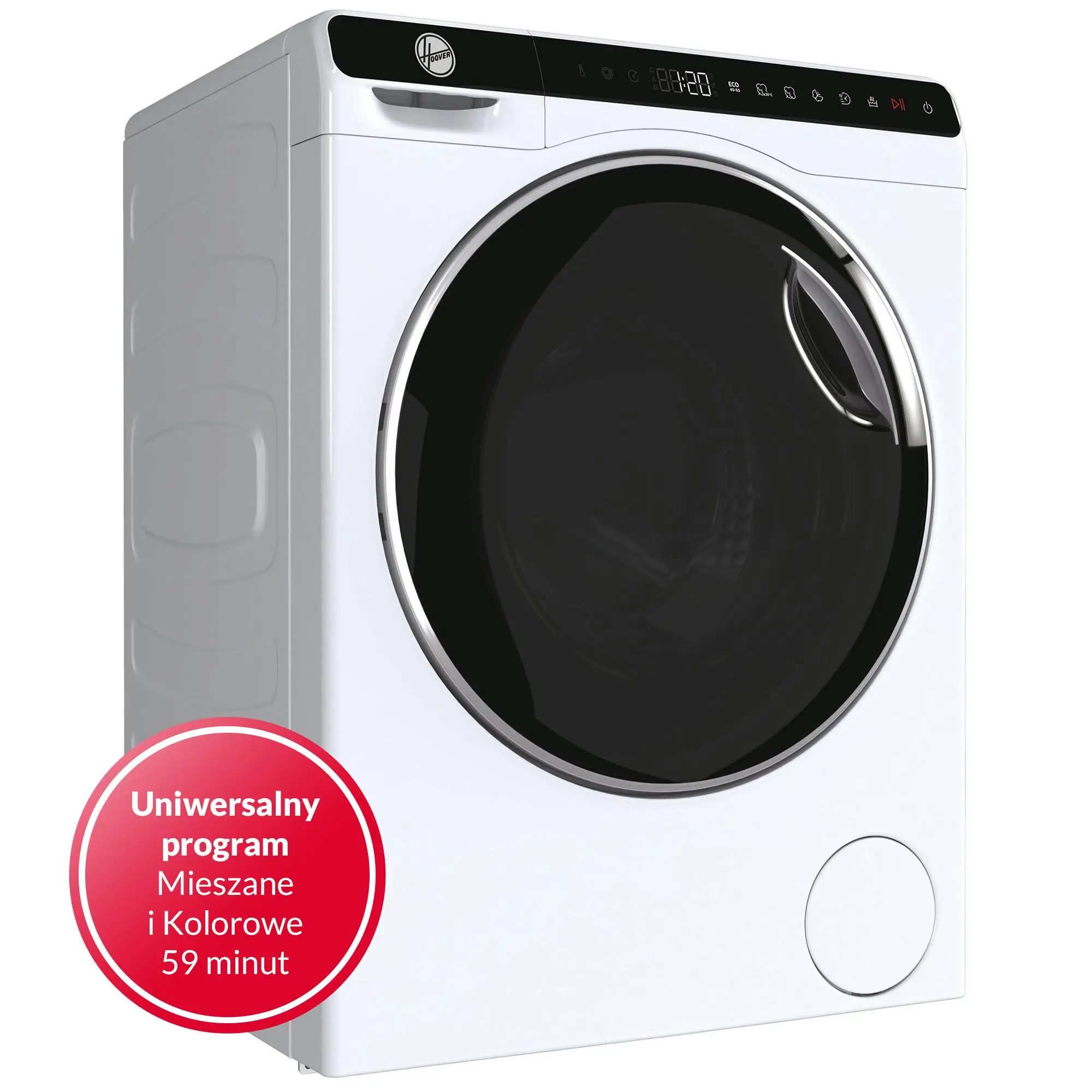 Pralka Hoover Mini OW50-BP12307-S Slim 5kg 1200obr/min