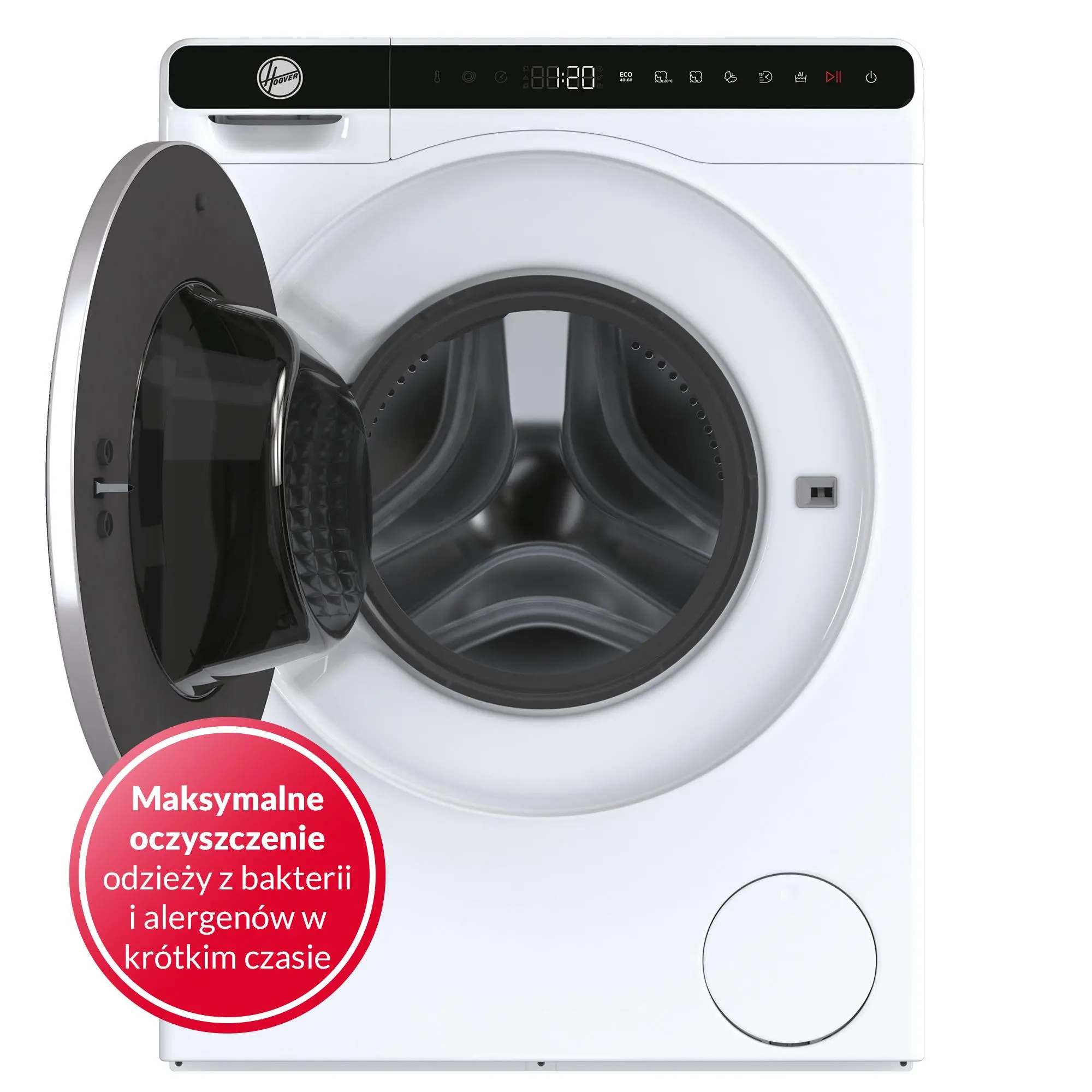 Pralka Hoover Mini OW50-BP12307-S Slim 5kg 1200obr/min