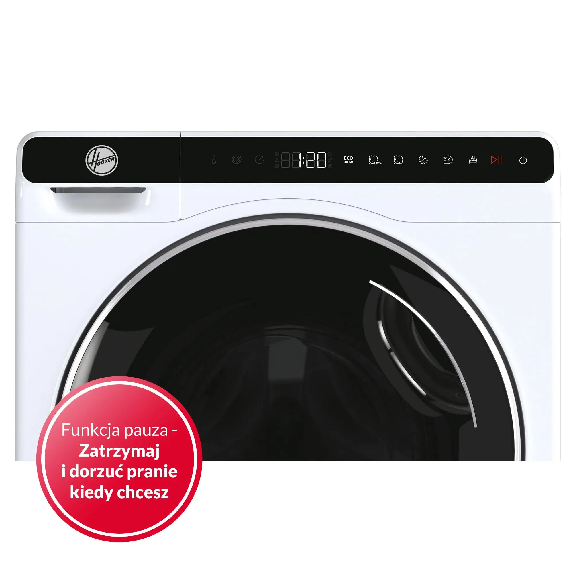Pralka Hoover Mini OW50-BP12307-S Slim 5kg 1200obr/min