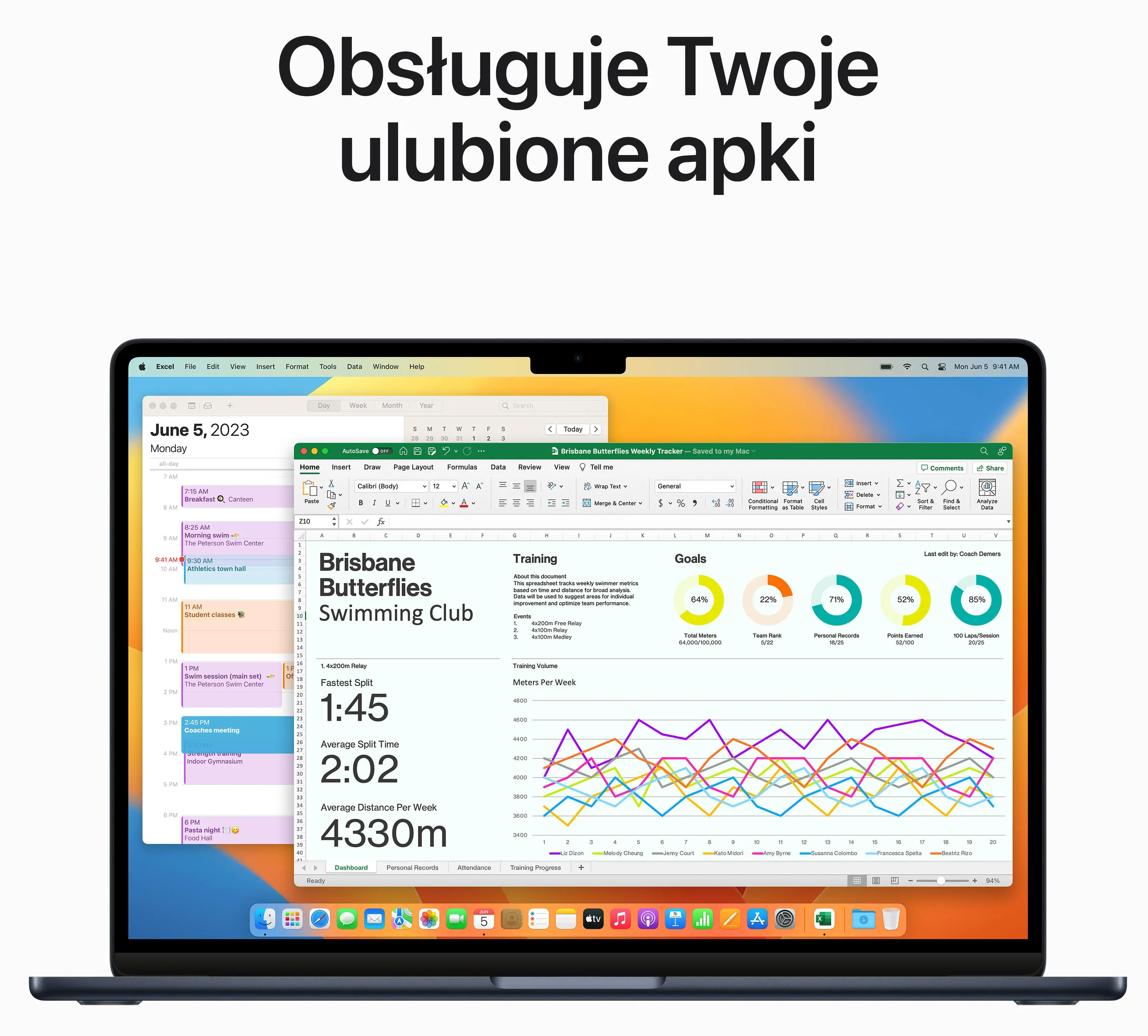 Apple MacBook Air 2023 15,3" M2 8GB RAM 512GB Dysk macOS Północ US