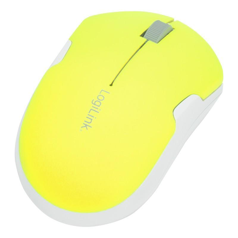 Myszka LogiLink ID0122 (żółty)