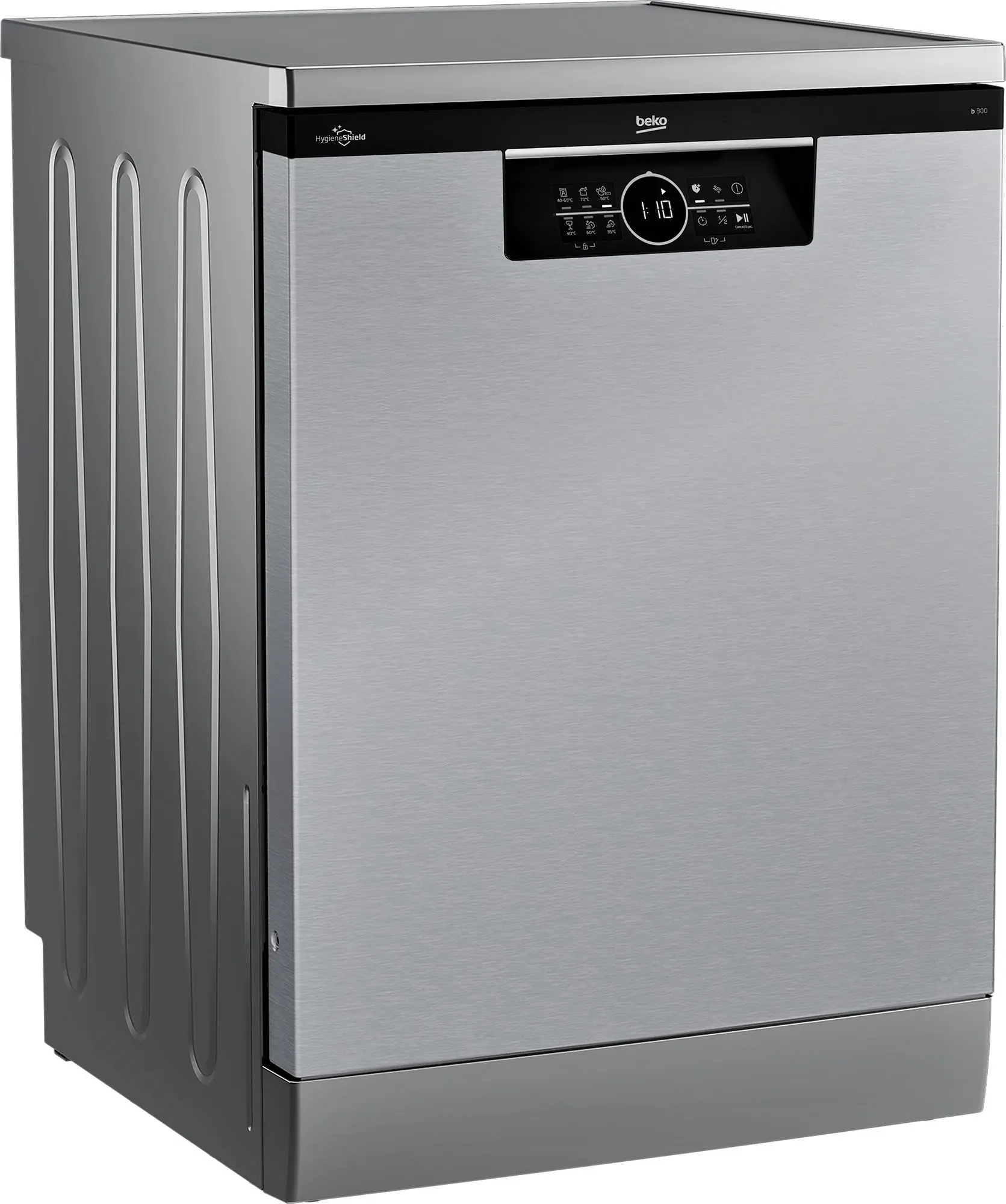 Zmywarka Beko b300 BDFN26531X 59,8cm Automatyczne otwieranie drzwi Szuflada na sztućce