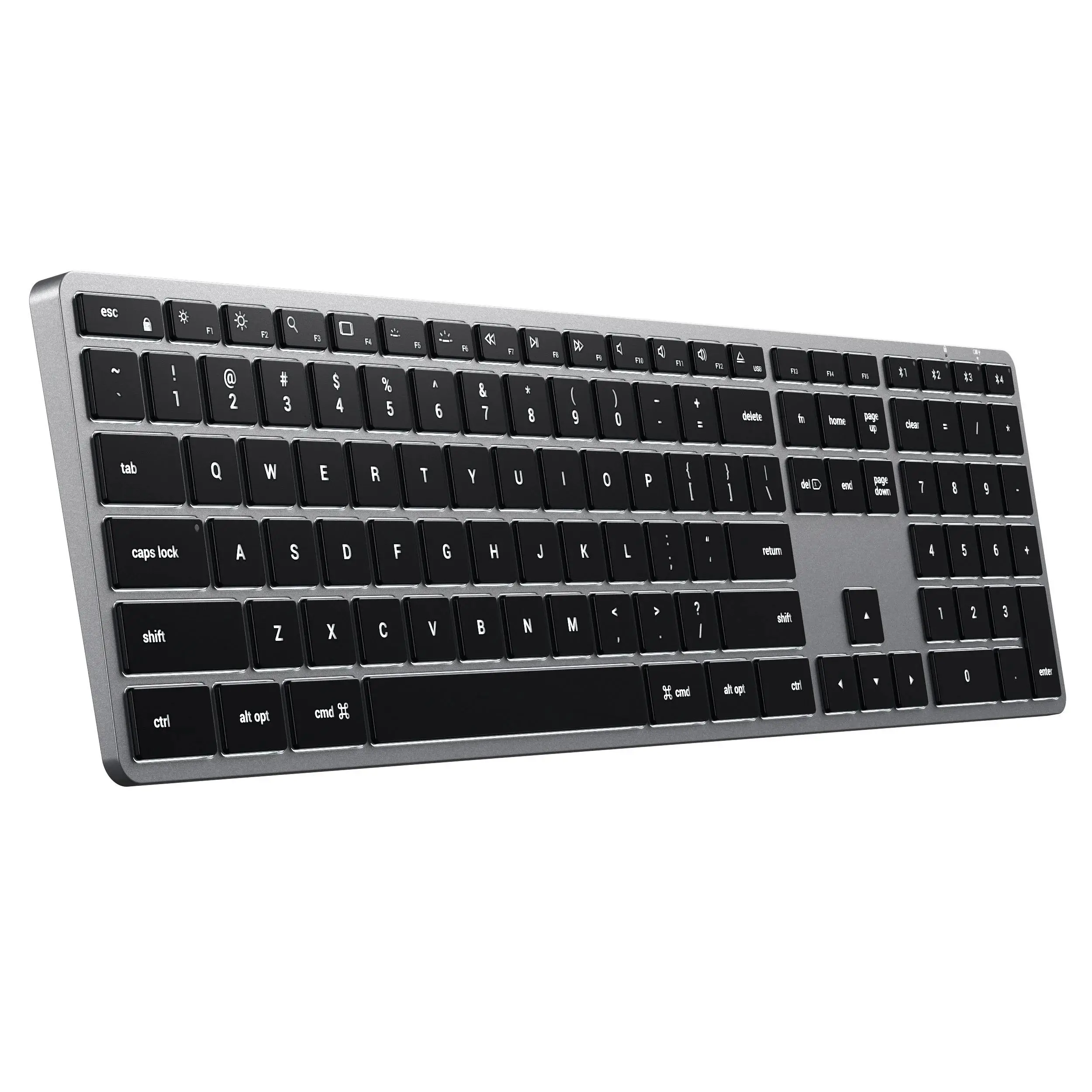 Klawiatura membranowa Satechi Slim X3 Szary