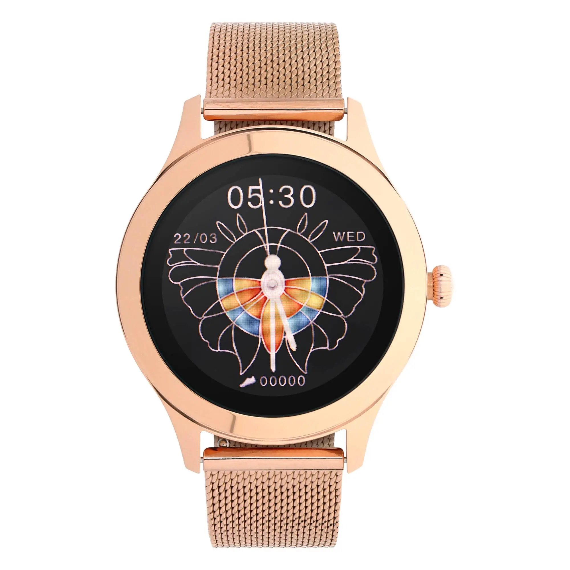 Smartwatch Garett Women Naomi Pro 42 mm Złoty stalowy