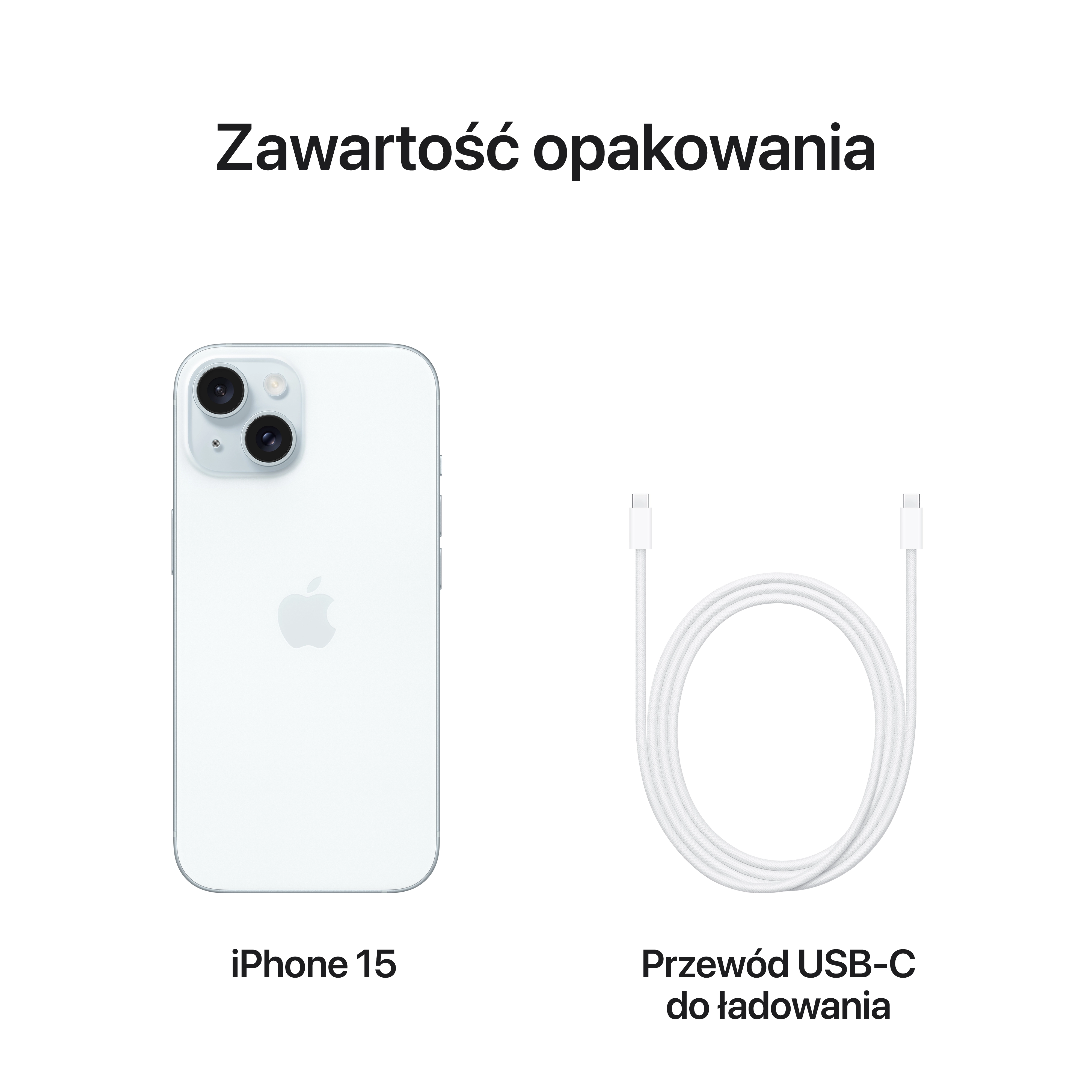 Apple iPhone 15 128GB 6,1" 48Mpix Niebieski