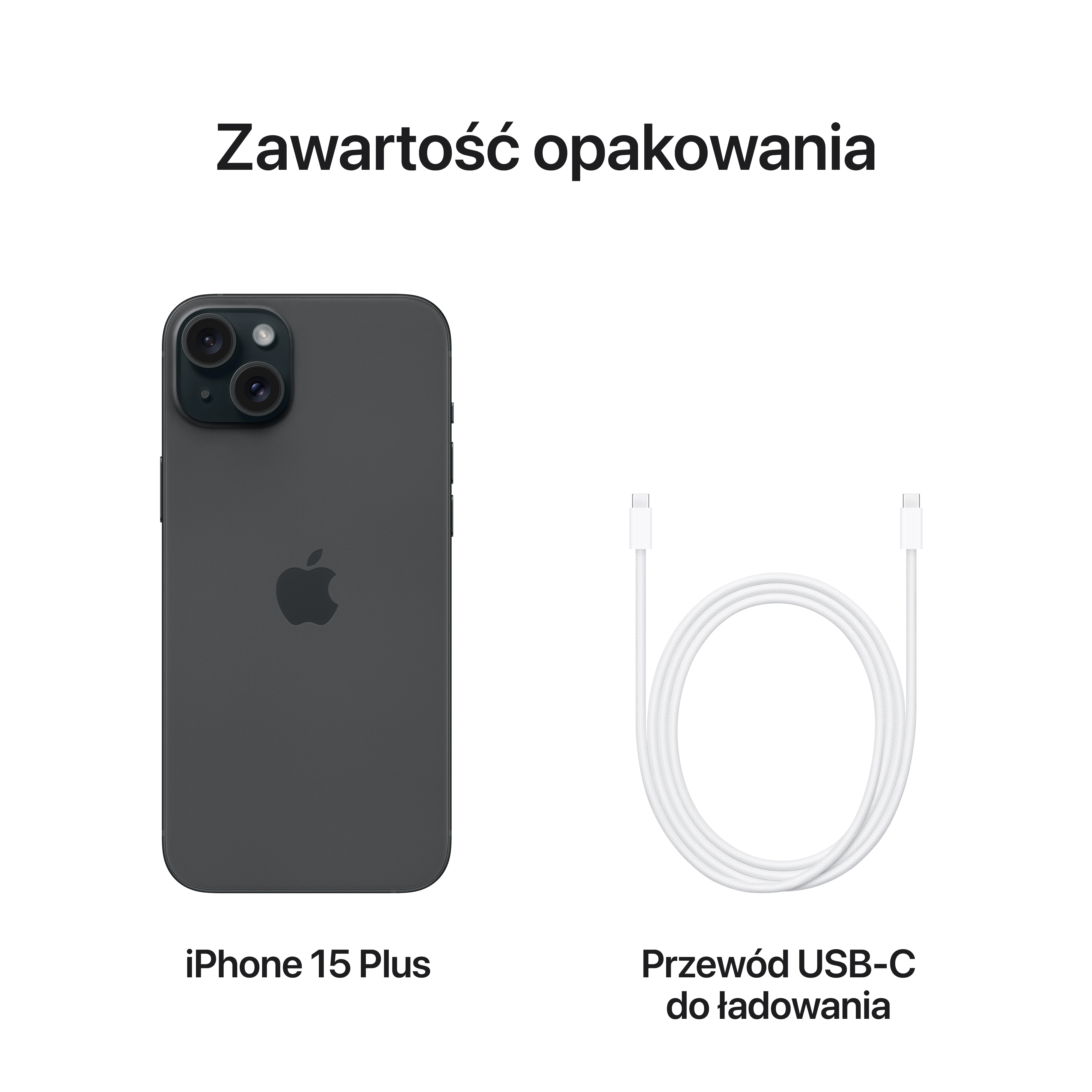 Apple iPhone 15 Plus 128GB 6,7" 48Mpix Czarny