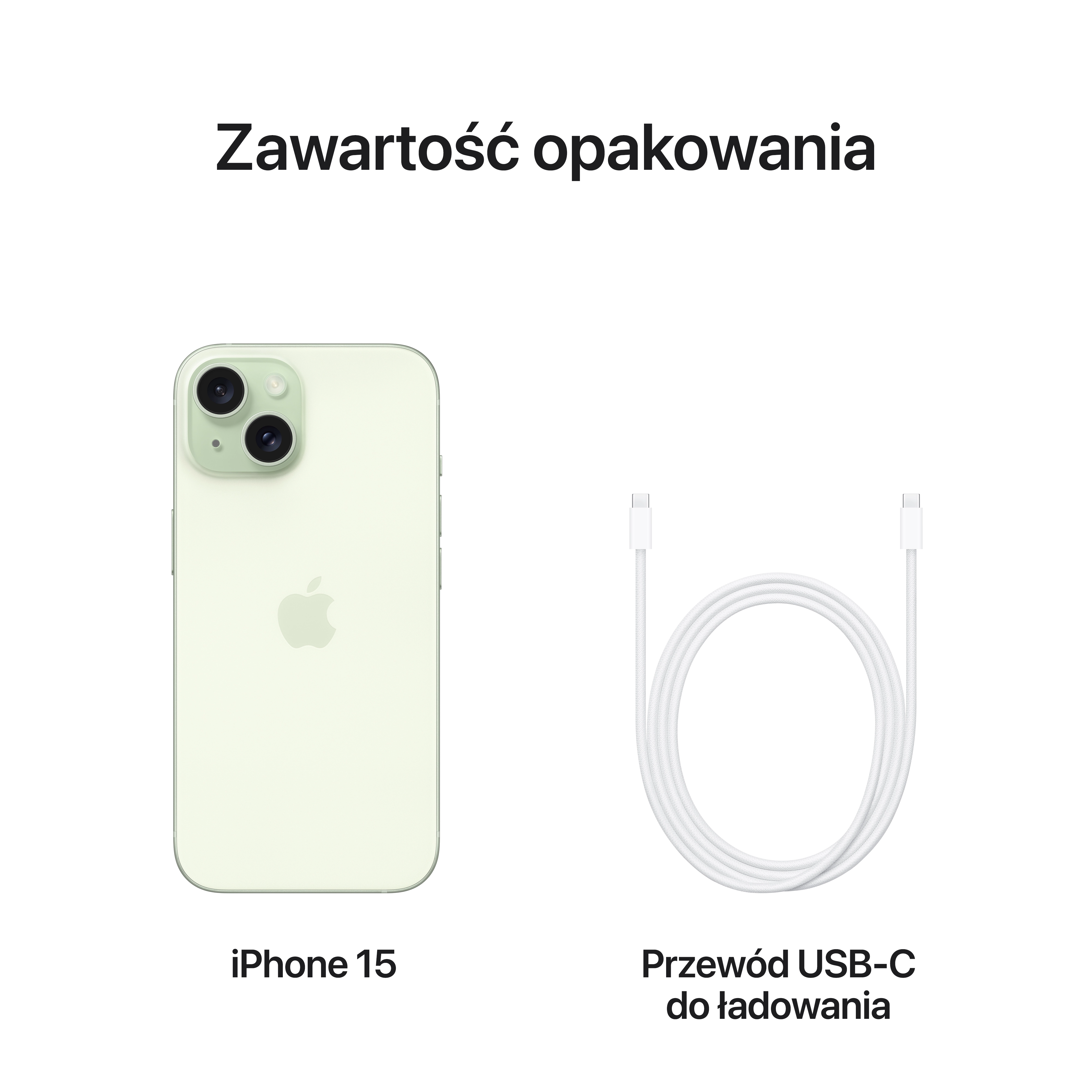 Apple iPhone 15 128GB 6,1" 48Mpix Zielony