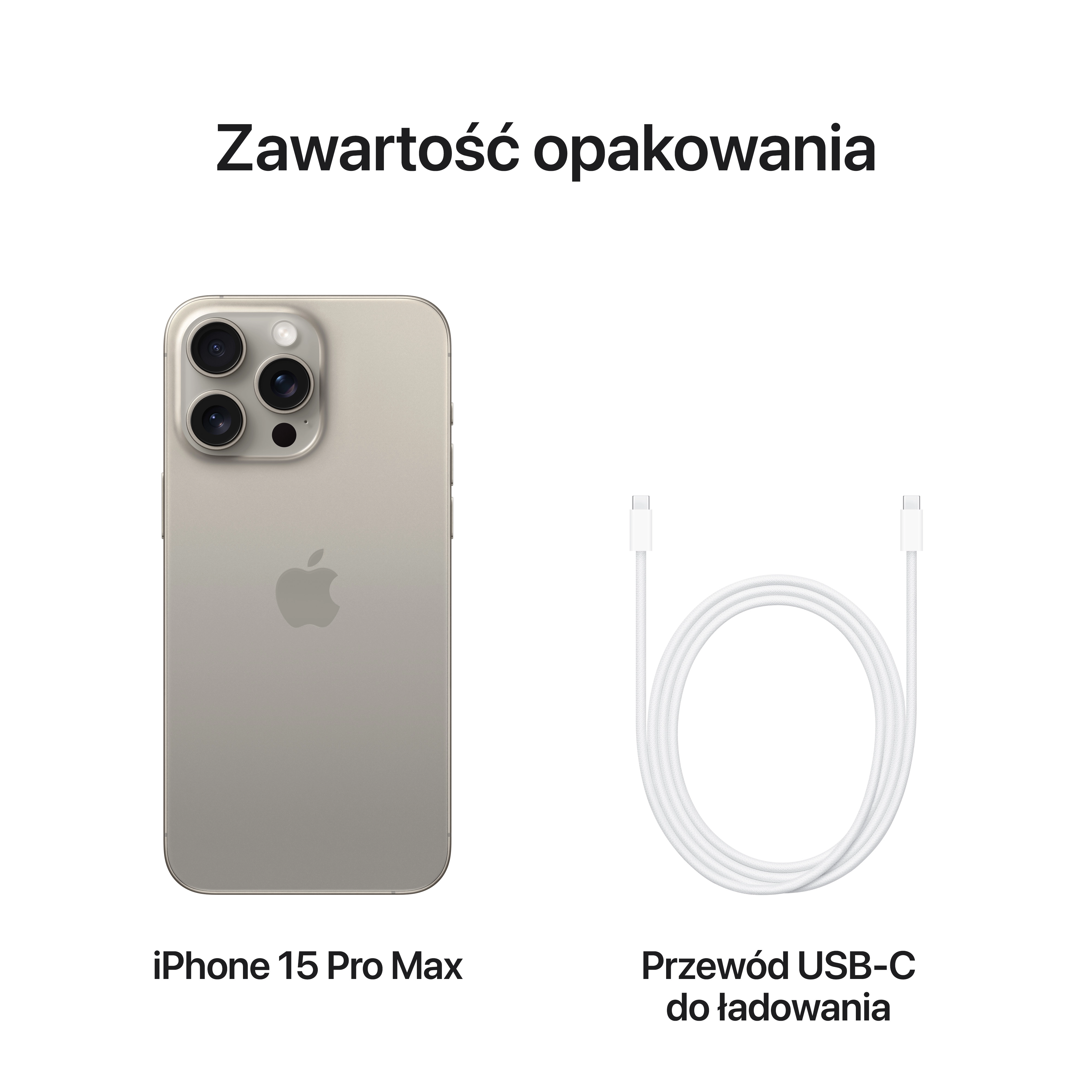 Apple iPhone 15 Pro Max 1TB 6,7" 48Mpix Tytan naturalny