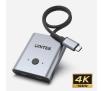 Przełącznik Unitek Dwukierunkowy USB-C 4K D1078A Szary
