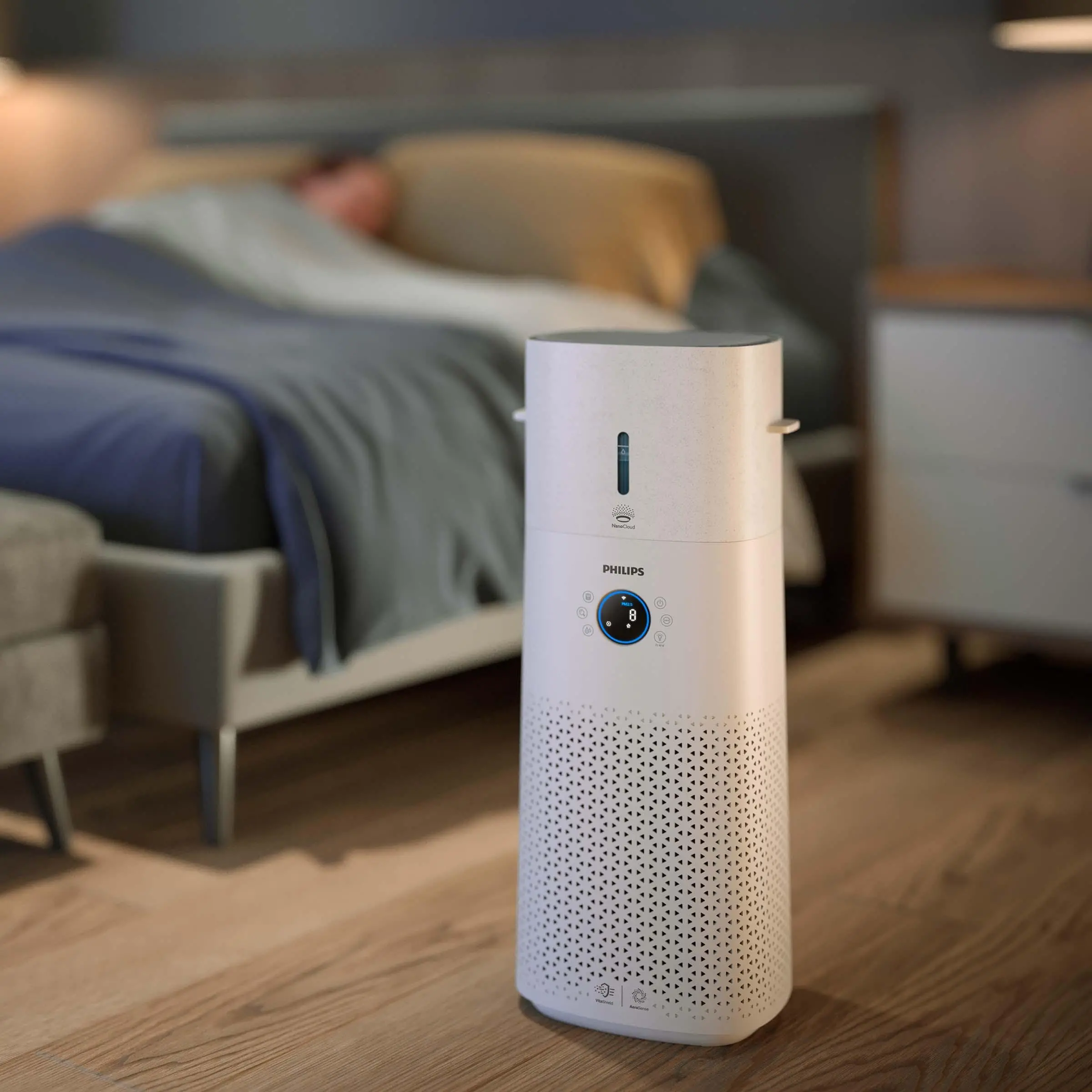Oczyszczacz powietrza Philips Combi 2w1 AC3737/10 Nawilżanie powietrza