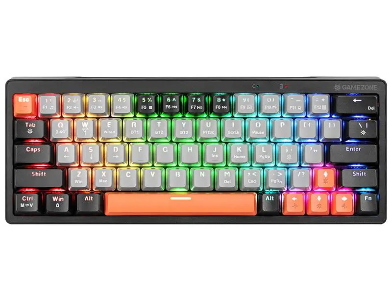 Klawiatura mechaniczna Tracer Gamezone EVO1 Hot Swap 63 Szary