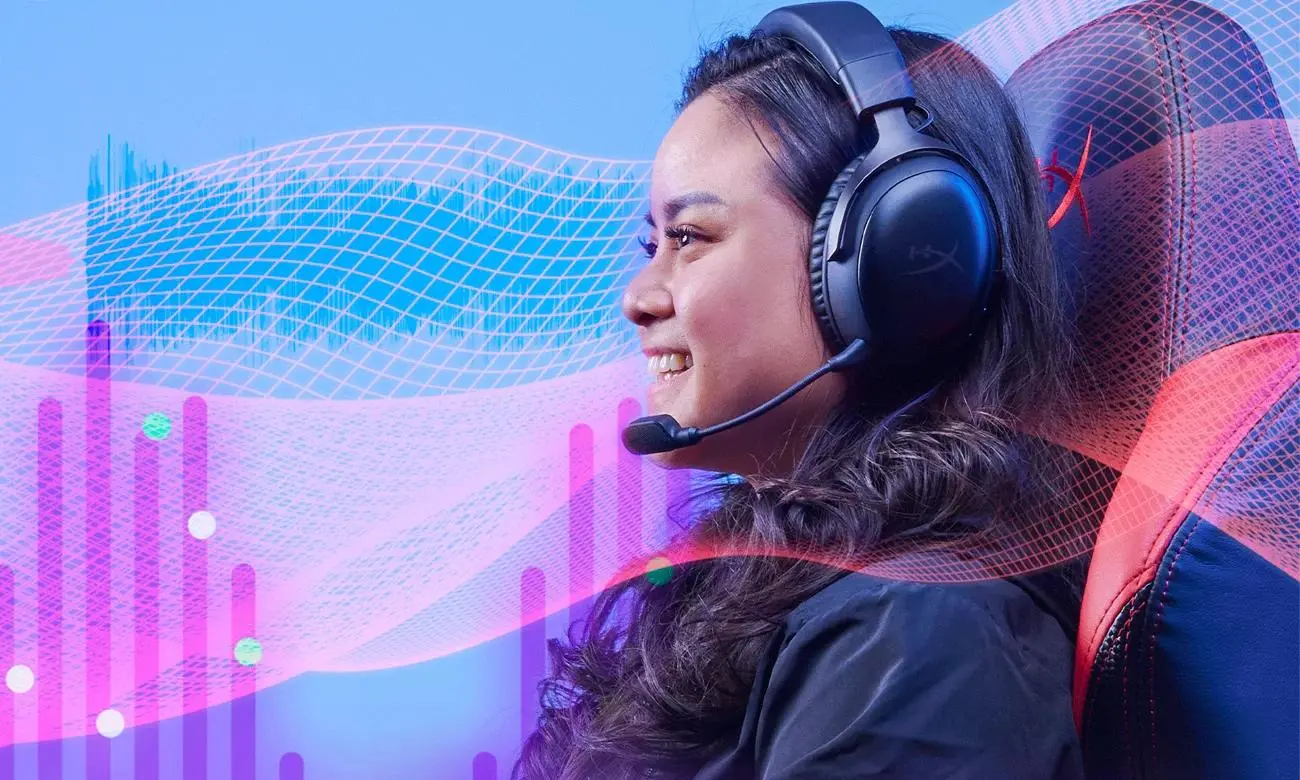 Słuchawki bezprzewodowe z mikrofonem HyperX Cloud III Wireless Nauszne Czarny