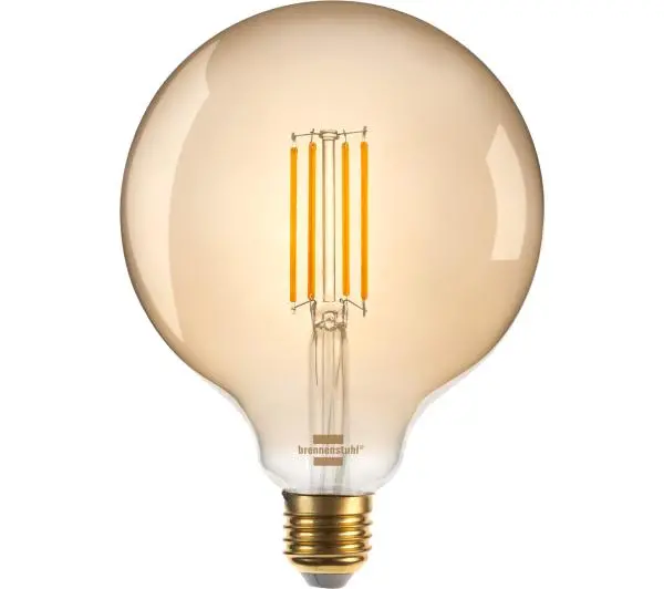 Brennenstuhl Filament LED Lampa Globe E27