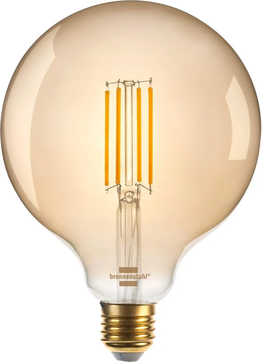 Brennenstuhl Filament LED Lampa Globe E27