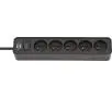 Listwa Brennenstuhl Ecolor 1153254300 5 gniazd 3m Czarny
