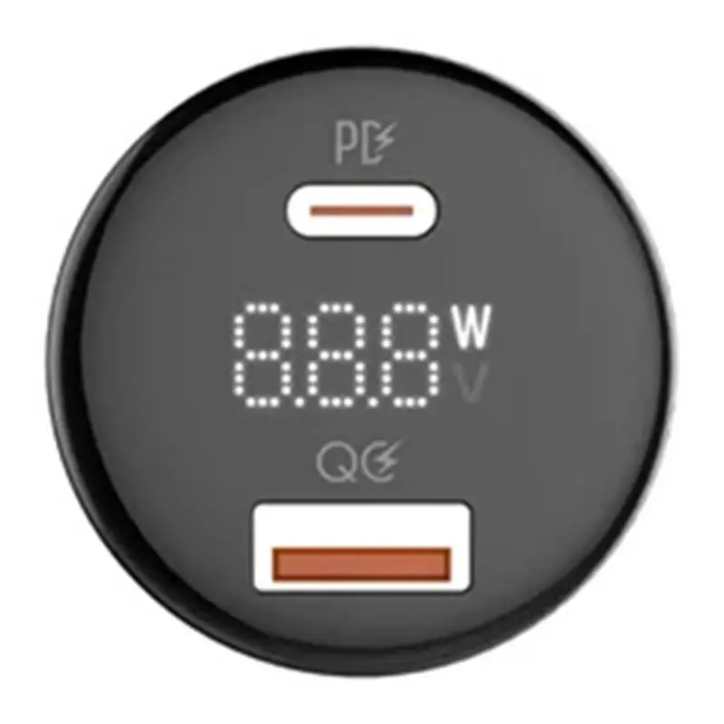 Ładowarka samochodowa Ldnio C101 USB USB-C 100W kabel USB-C do USB-C Czarny
