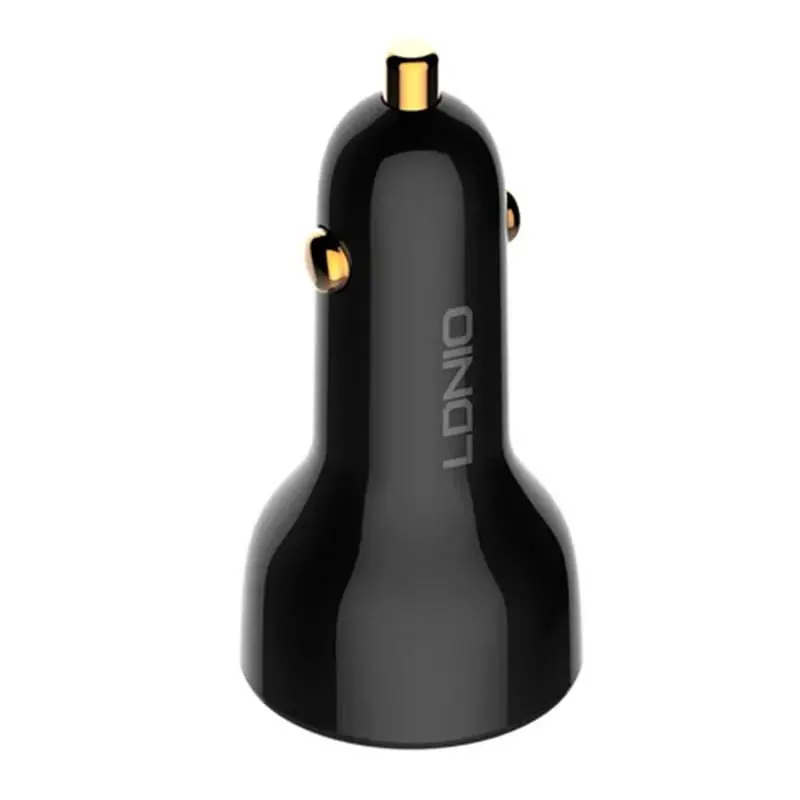 Ładowarka samochodowa Ldnio C101 USB USB-C 100W kabel USB-C do USB-C Czarny