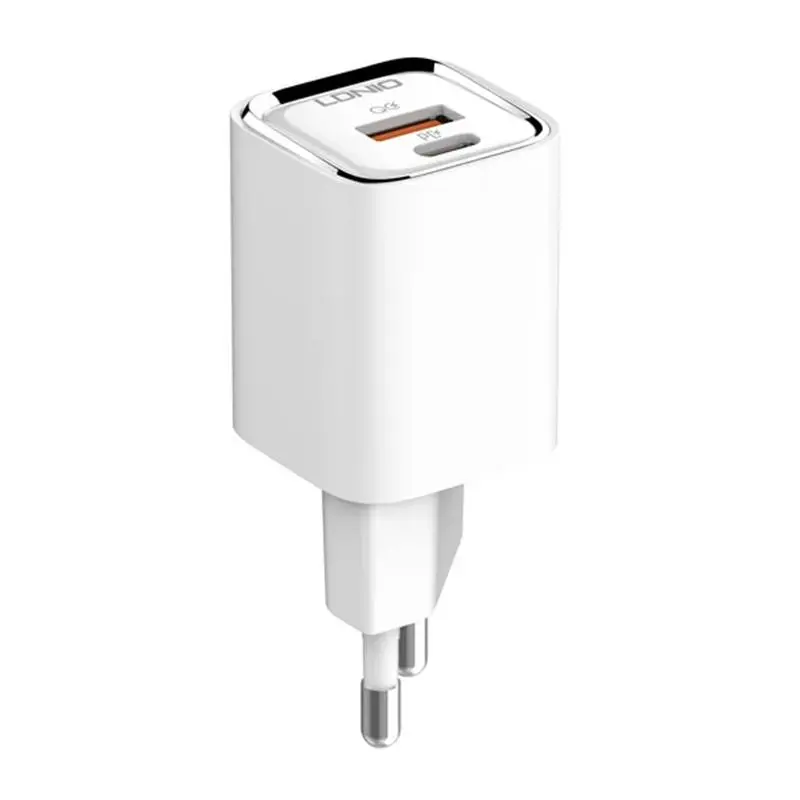 Ładowarka sieciowa Ldnio Ldnio A2317C, USB, USB-C 30W + kabel USB-C - Lightning