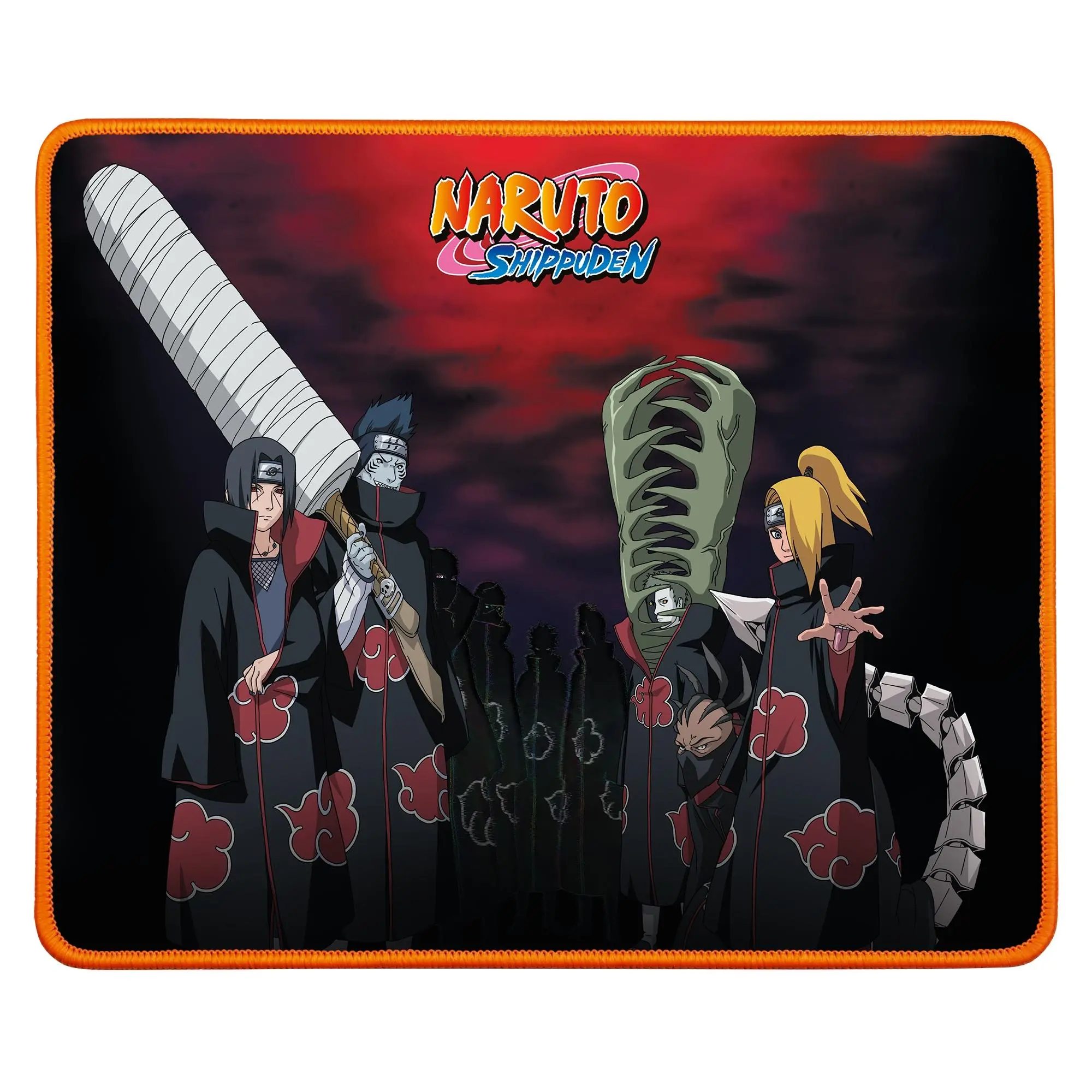 Podkładka Konix Naruto Akatsuki Czarny