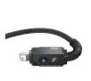 Kabel Baseus ARAMID FIBER USB-A do Lightning 2,4A 1m Czarny