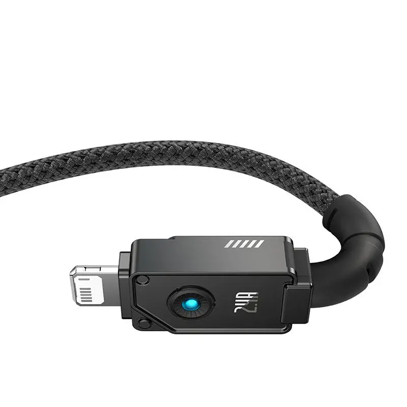 Kabel Baseus ARAMID FIBER USB-A do Lightning 2,4A 1m Czarny
