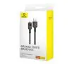 Kabel Baseus ARAMID FIBER USB-A do Lightning 2,4A 1m Czarny