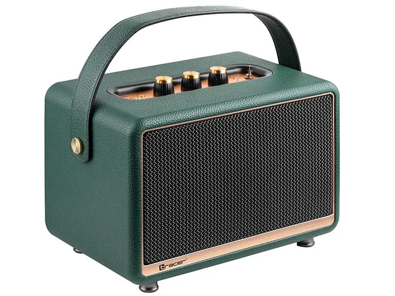 Głośnik Bluetooth Tracer M30 TWS 30W Radio FM Zielony