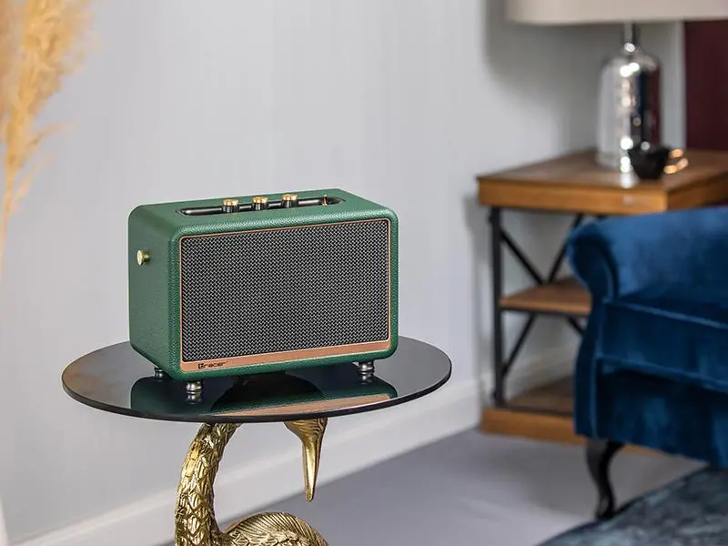 Głośnik Bluetooth Tracer M30 TWS 30W Radio FM Zielony