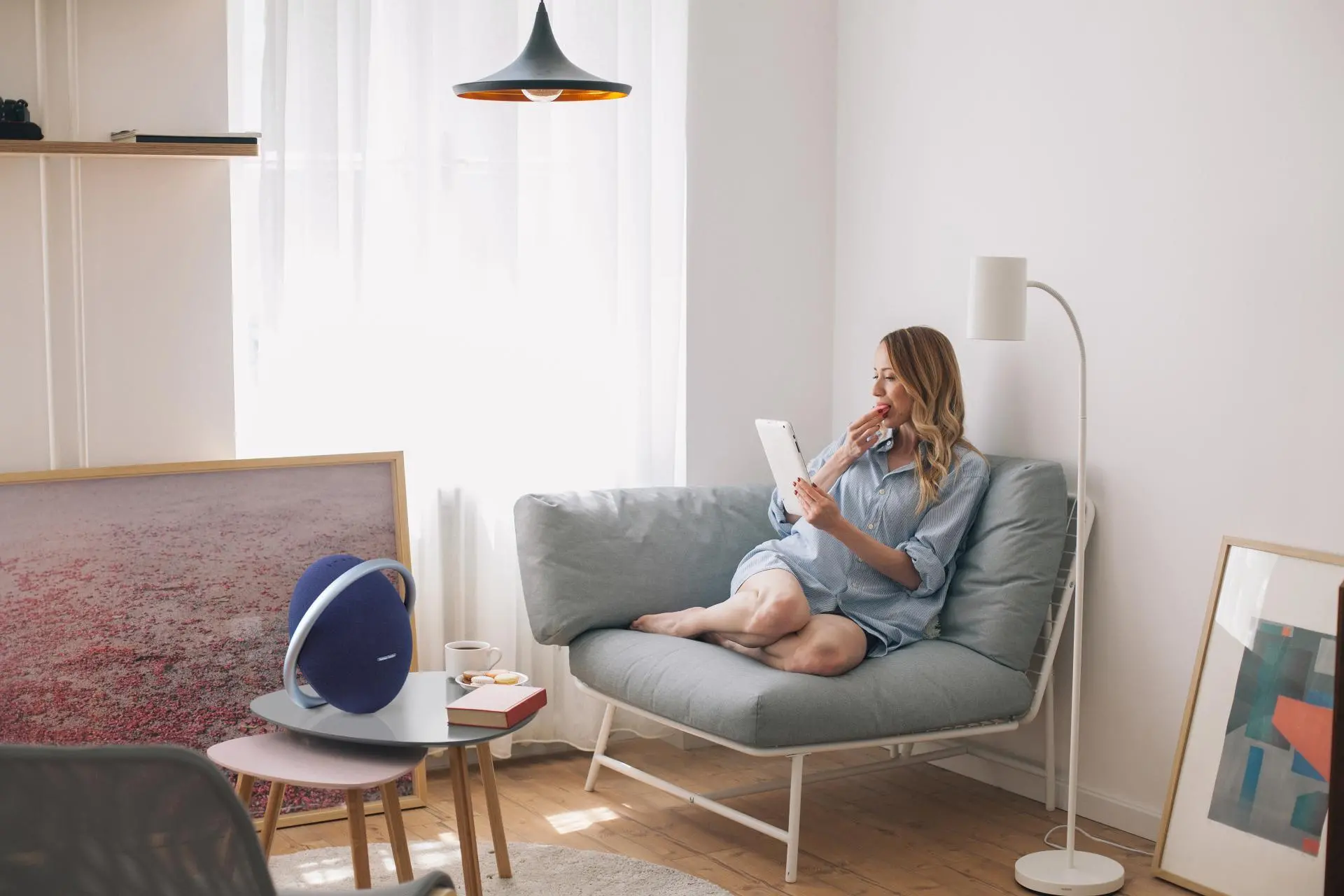 Głośnik Bluetooth Harman Kardon Onyx Studio 8 50W Niebieski