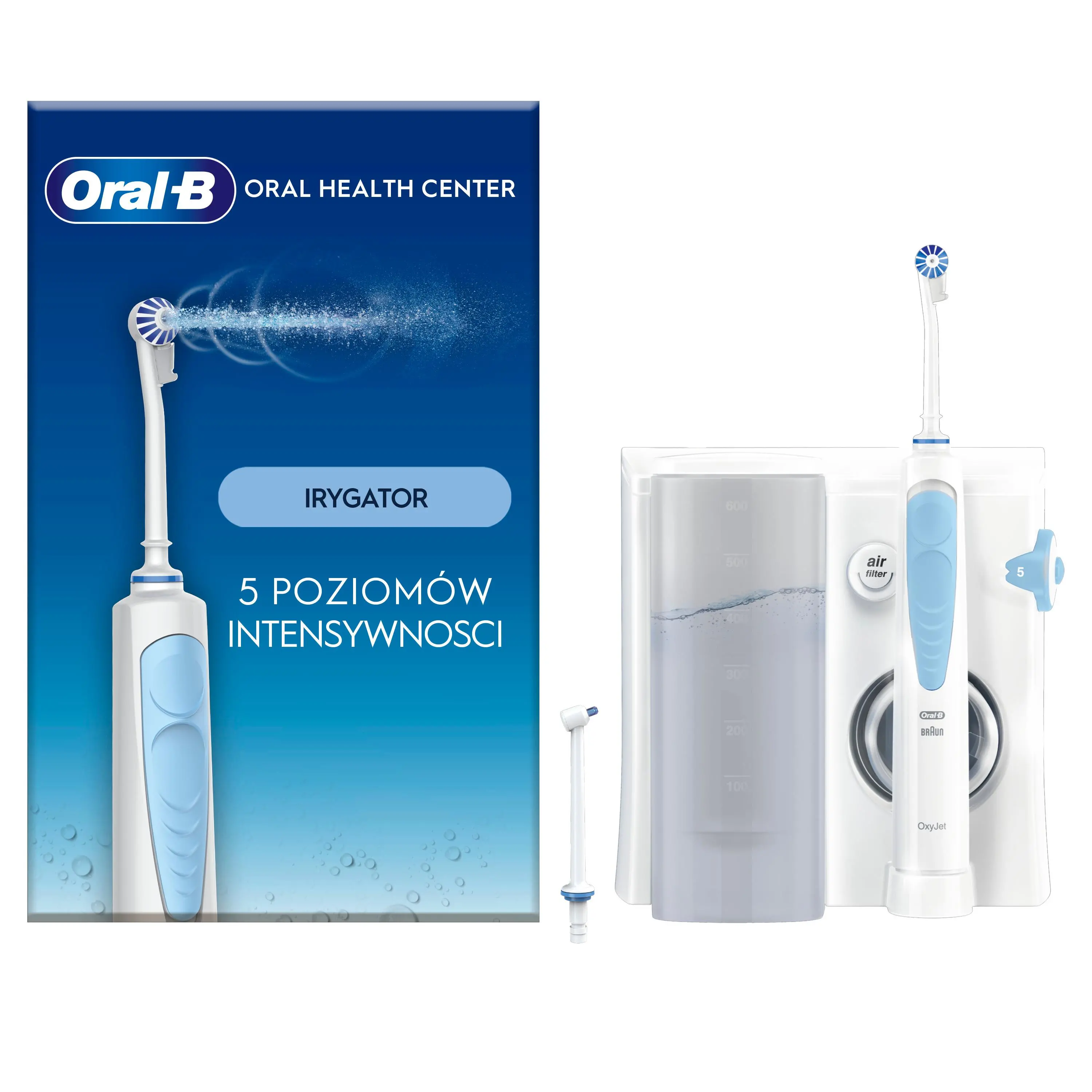 Irygator Oral-B OxyJet MD20 Oral Health Center