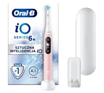 Szczoteczka magnetyczna Oral-B iO Series 6 Pink