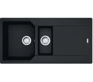 Гранітна мийка Franke Urban UBG 651-100 GSC Чорний мат