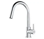 Franke Lina Pull-Out Chrom Mosiądz/Chrom