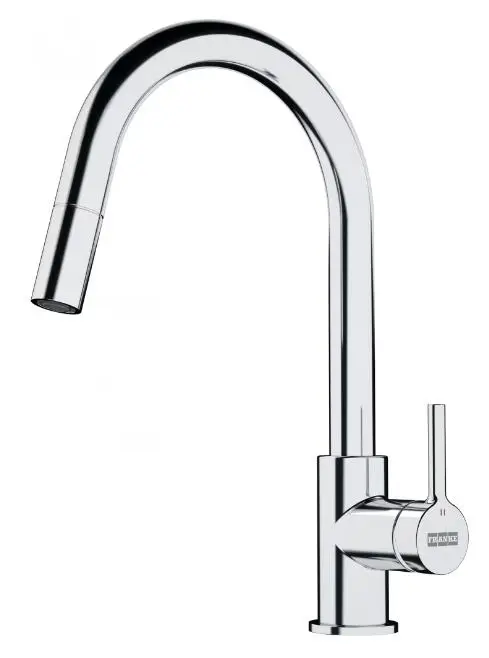 Franke Lina Pull-Out Chrom Mosiądz/Chrom