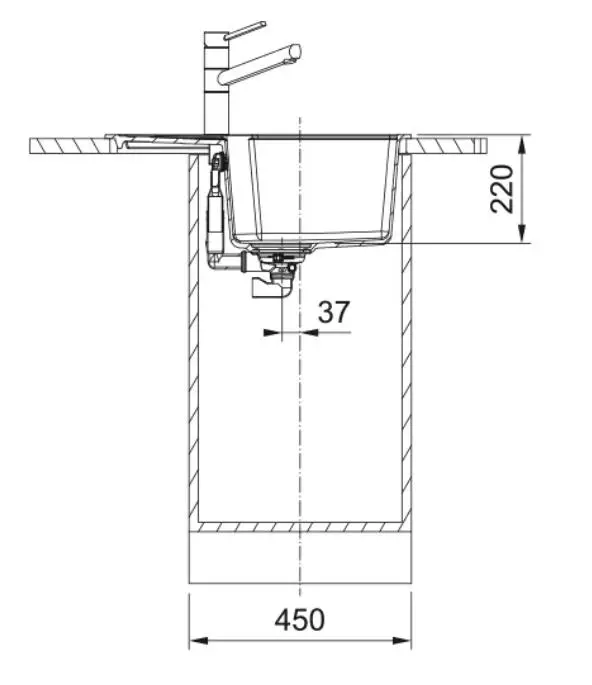 Zlewozmywak Franke Urban UBG 611-62 Granitowy Beżowy