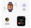 Apple Watch SE 2gen GPS  koperta 40mm z aluminium Księżycowa poświata pasek sportowy Księżycowa poświata  S/M