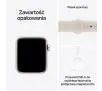 Apple Watch SE 2gen GPS  koperta 40mm z aluminium Księżycowa poświata pasek sportowy Księżycowa poświata  S/M