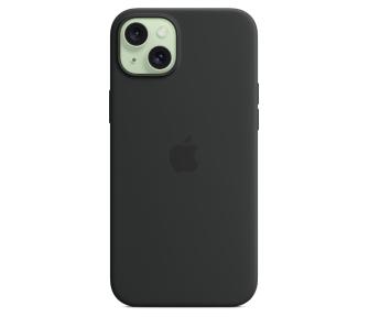 Etui Apple silikonowe z MagSafe do iPhone 15 Plus Czarny