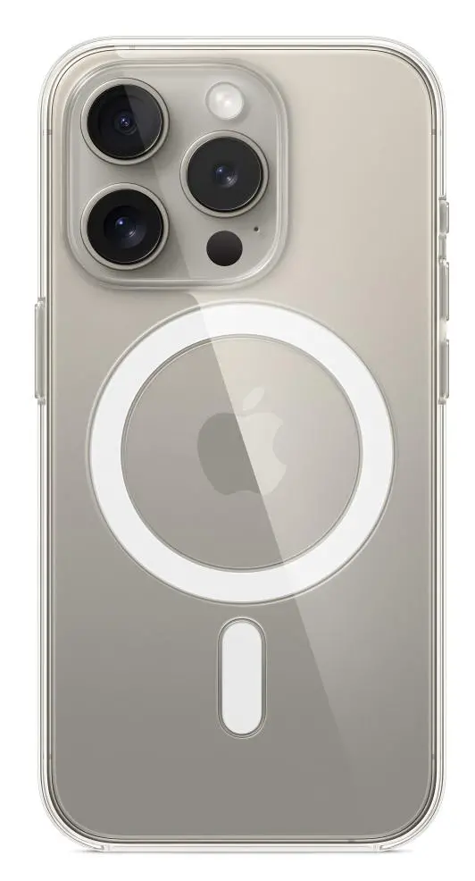 Etui Apple z MagSafe do iPhone 15 Pro Przeźroczysty