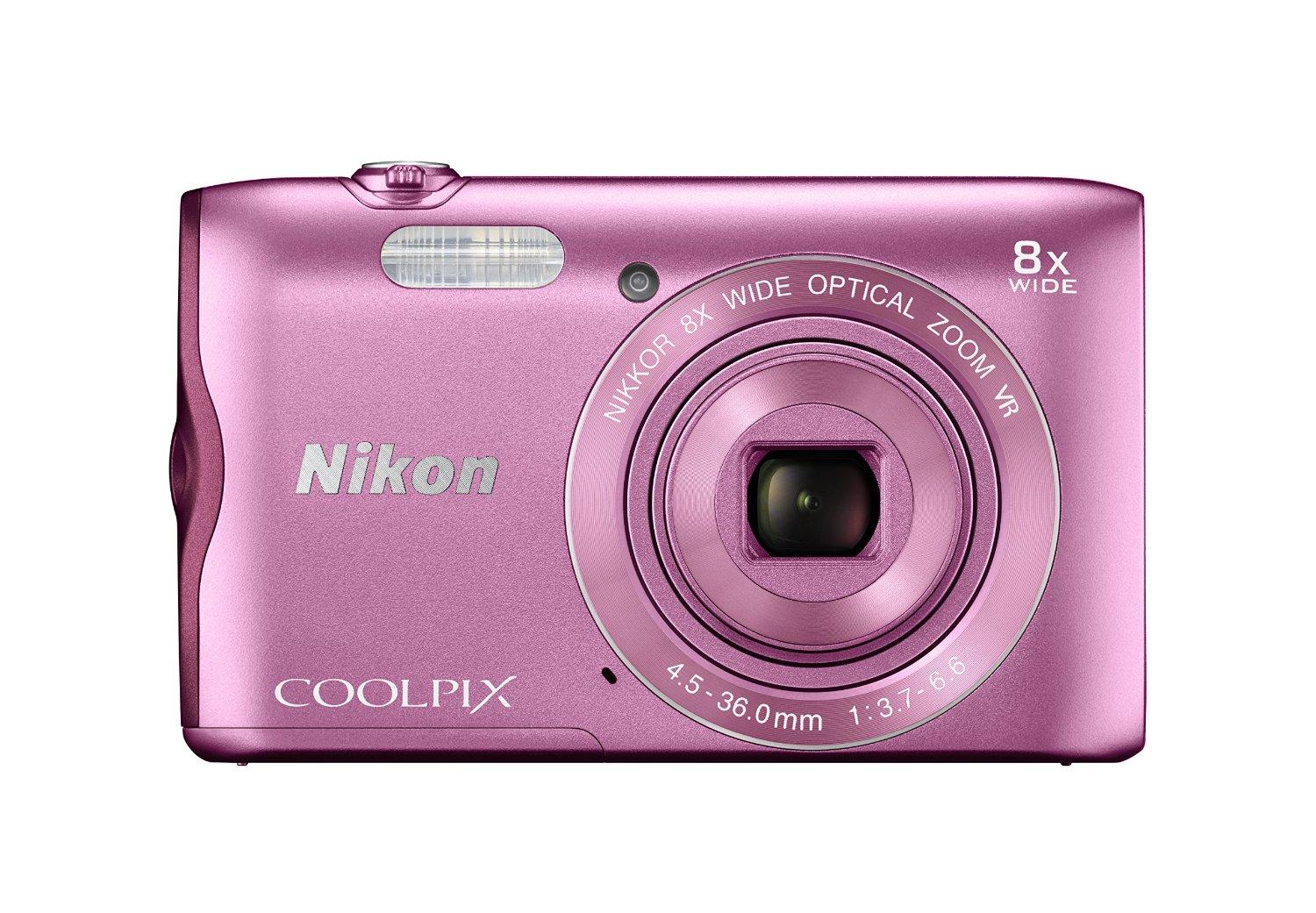 Aparat Nikon Coolpix A300 (różowy)