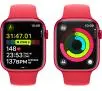 Smartwatch Apple Watch Series 9 GPS koperta 45mm z aluminium (PRODUCT)RED pasek sportowy (PRODUCT)RED M/L