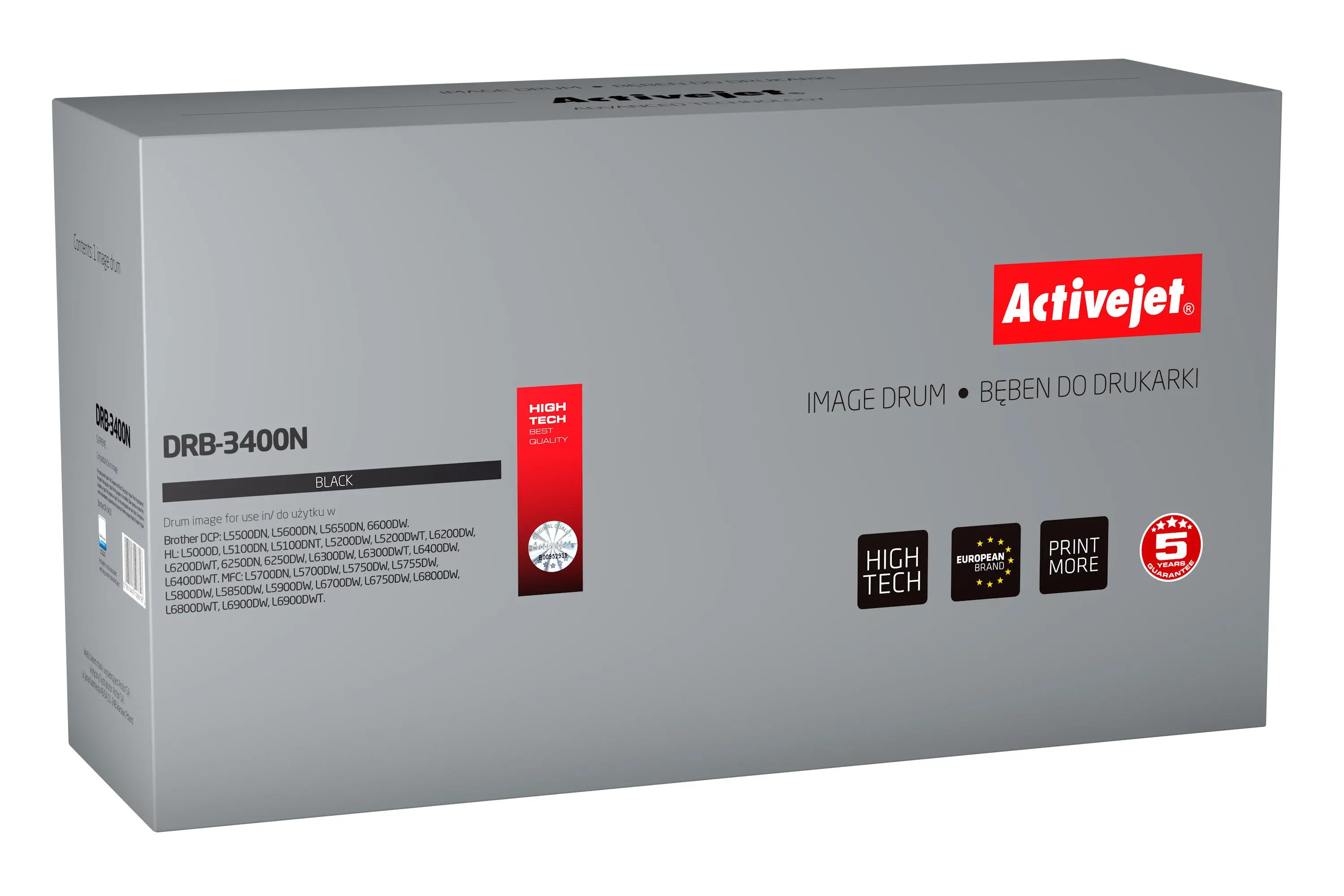 Toner ActiveJet DRB-3400N (zamiennik DR-3400) Czarny