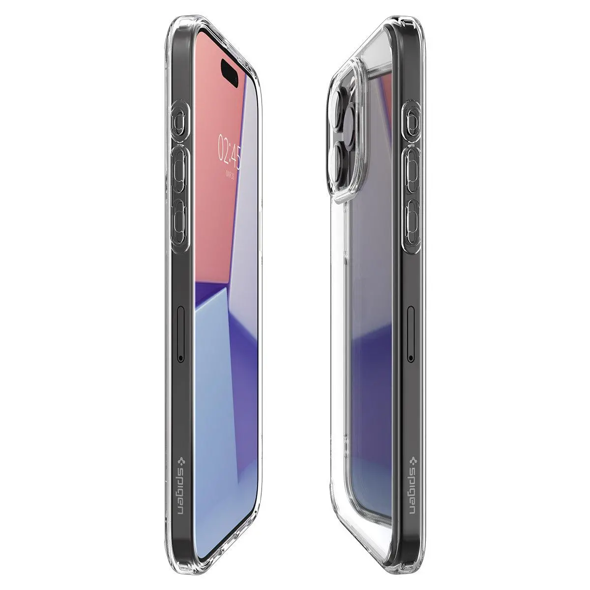 Etui Spigen Crystal Hybrid do iPhone 15 Pro Max crystal clear