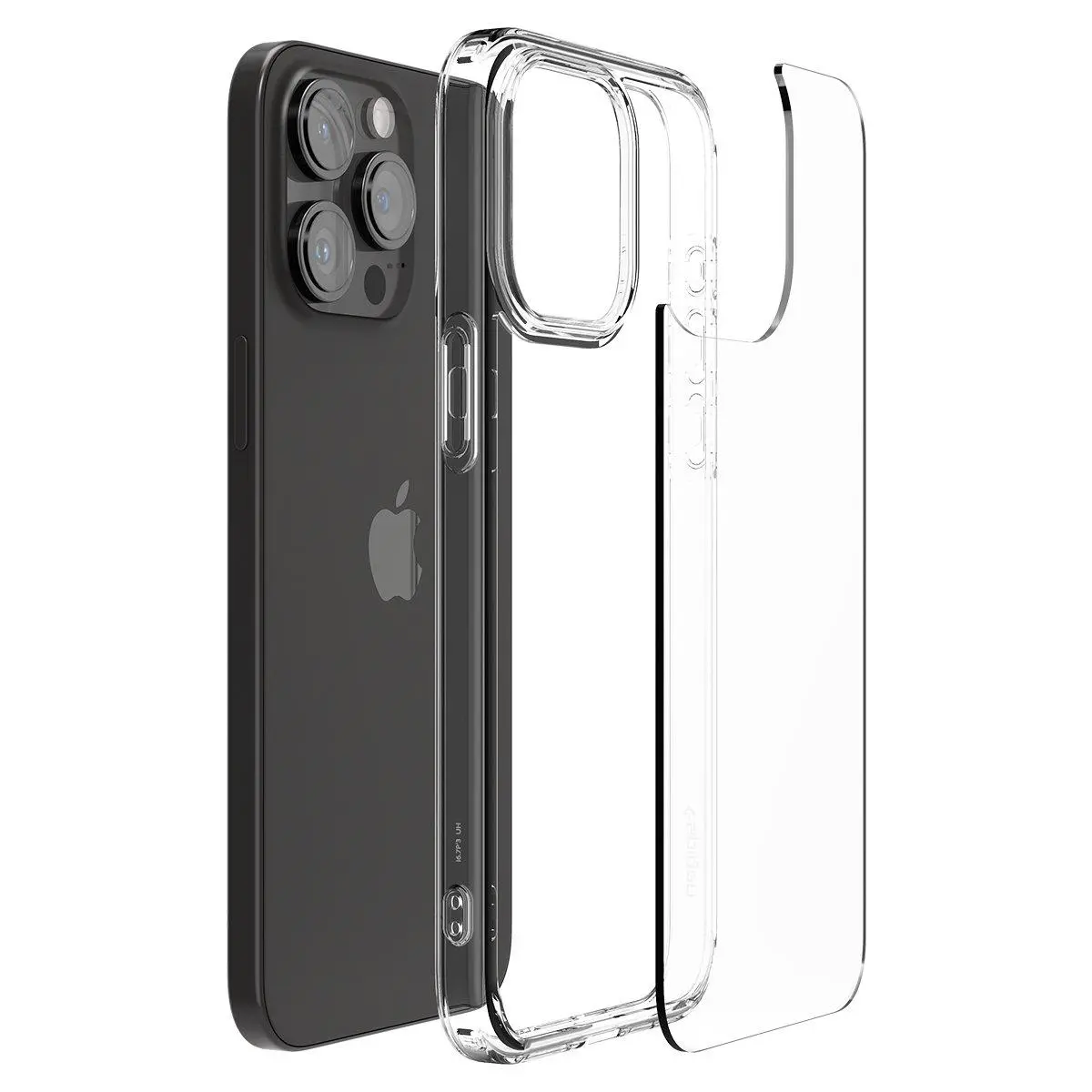 Etui Spigen Crystal Hybrid do iPhone 15 Pro Max crystal clear