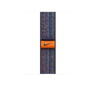 Opaska Apple sportowa Nike 41mm Niebiesko-pomarańczowy