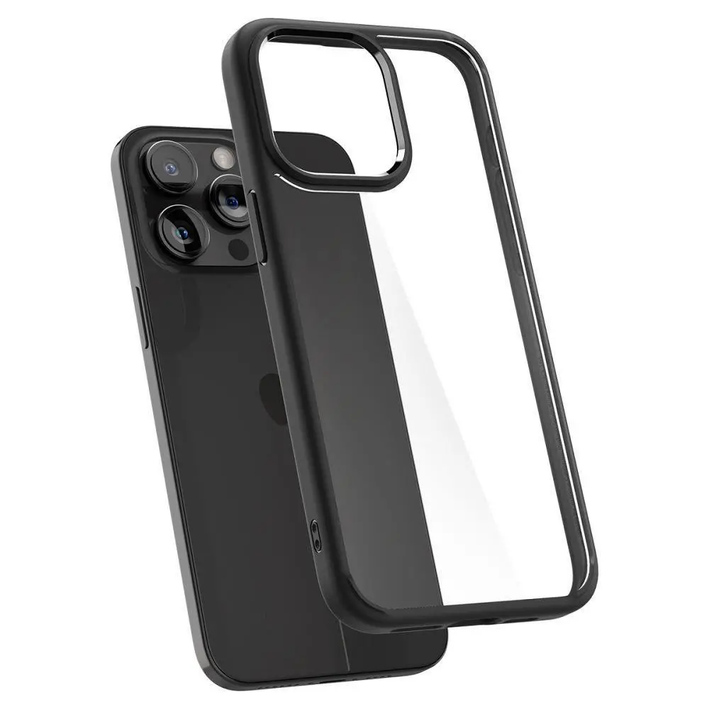 Etui Spigen Ultra Hybrid do iPhone 15 Pro Max Czarny