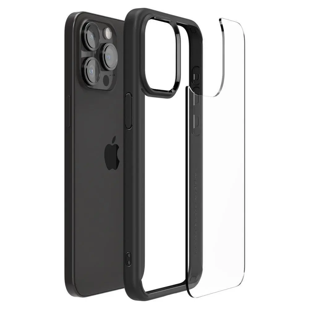 Etui Spigen Ultra Hybrid do iPhone 15 Pro Max Czarny