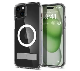 Etui Spigen Ultra Hybrid S MagFit do iPhone 15 Plus crystal clear